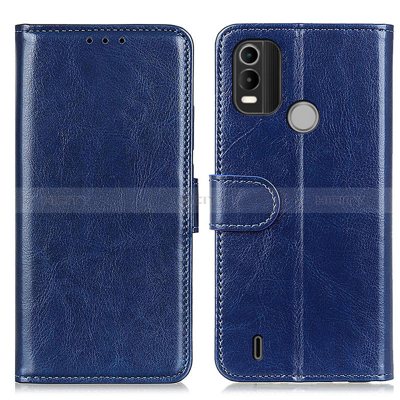 Custodia Portafoglio In Pelle Cover con Supporto M07L per Nokia G11 Plus Blu