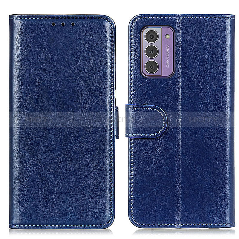 Custodia Portafoglio In Pelle Cover con Supporto M07L per Nokia G310 5G Blu