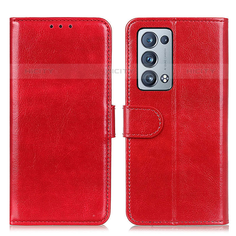 Custodia Portafoglio In Pelle Cover con Supporto M07L per Oppo Reno6 Pro+ Plus 5G