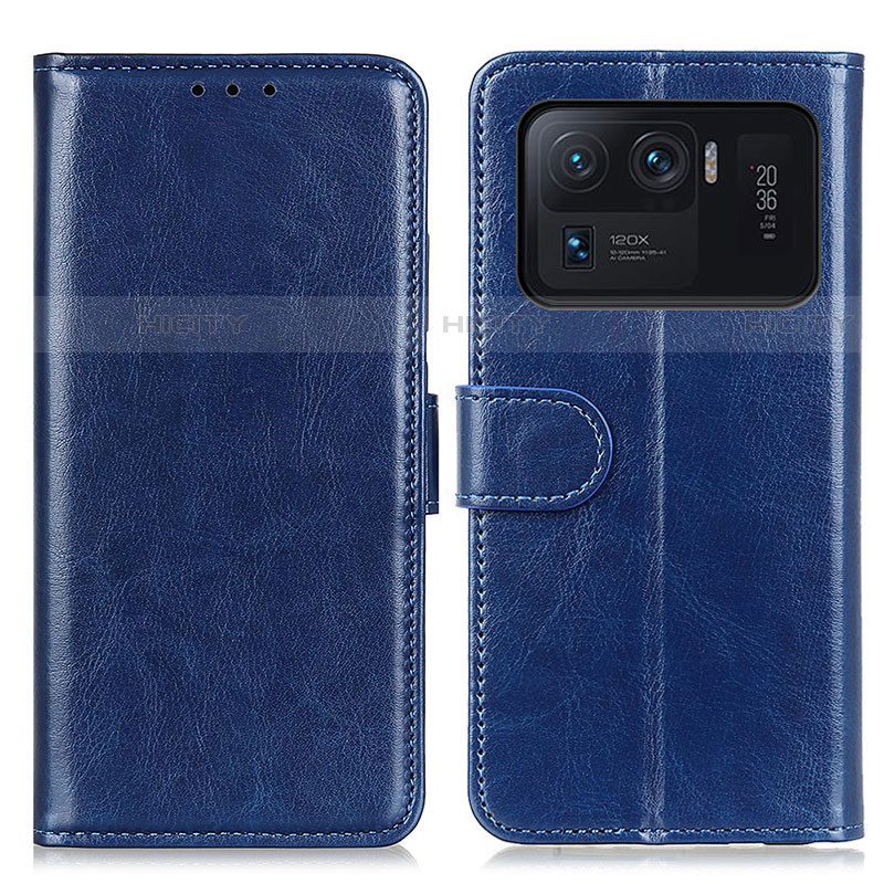 Custodia Portafoglio In Pelle Cover con Supporto M07L per Xiaomi Mi 11 Ultra 5G Blu