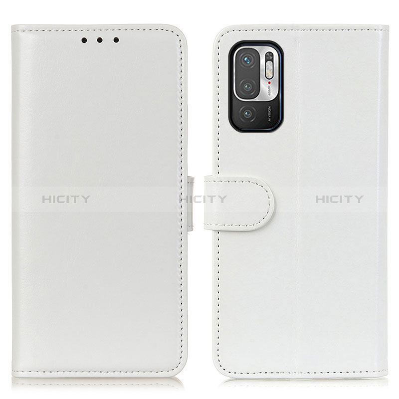 Custodia Portafoglio In Pelle Cover con Supporto M07L per Xiaomi POCO M3 Pro 5G Bianco