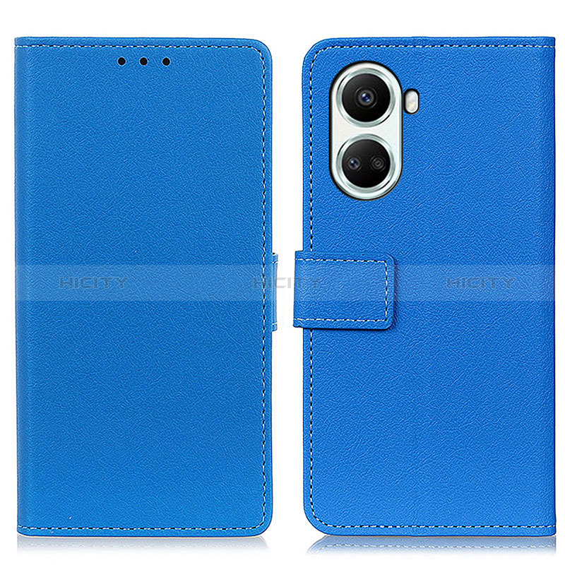 Custodia Portafoglio In Pelle Cover con Supporto M08L per Huawei Nova 10 SE Blu