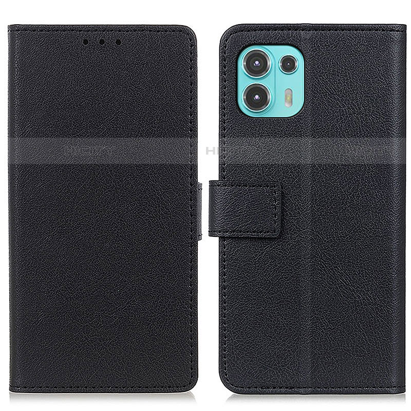 Custodia Portafoglio In Pelle Cover con Supporto M08L per Motorola Moto Edge 20 Lite 5G Nero