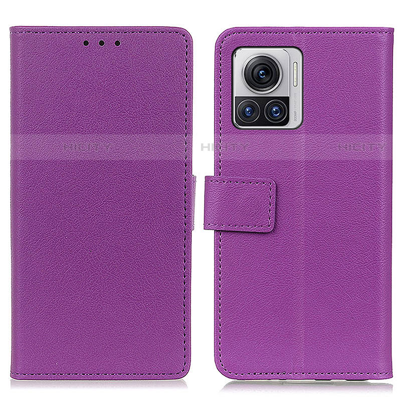 Custodia Portafoglio In Pelle Cover con Supporto M08L per Motorola Moto Edge X30 Pro 5G