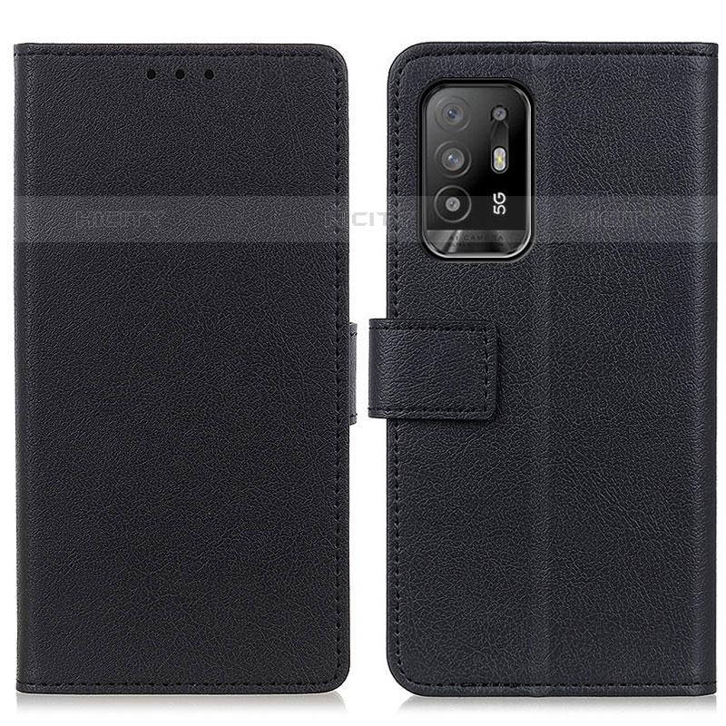 Custodia Portafoglio In Pelle Cover con Supporto M08L per Oppo A94 5G Nero