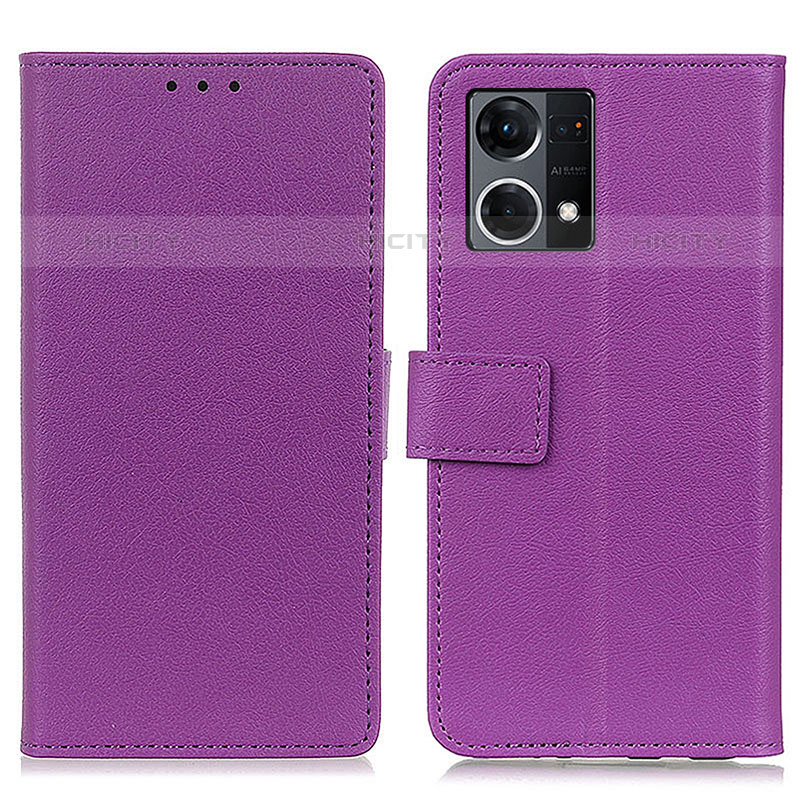 Custodia Portafoglio In Pelle Cover con Supporto M08L per Oppo F21s Pro 4G