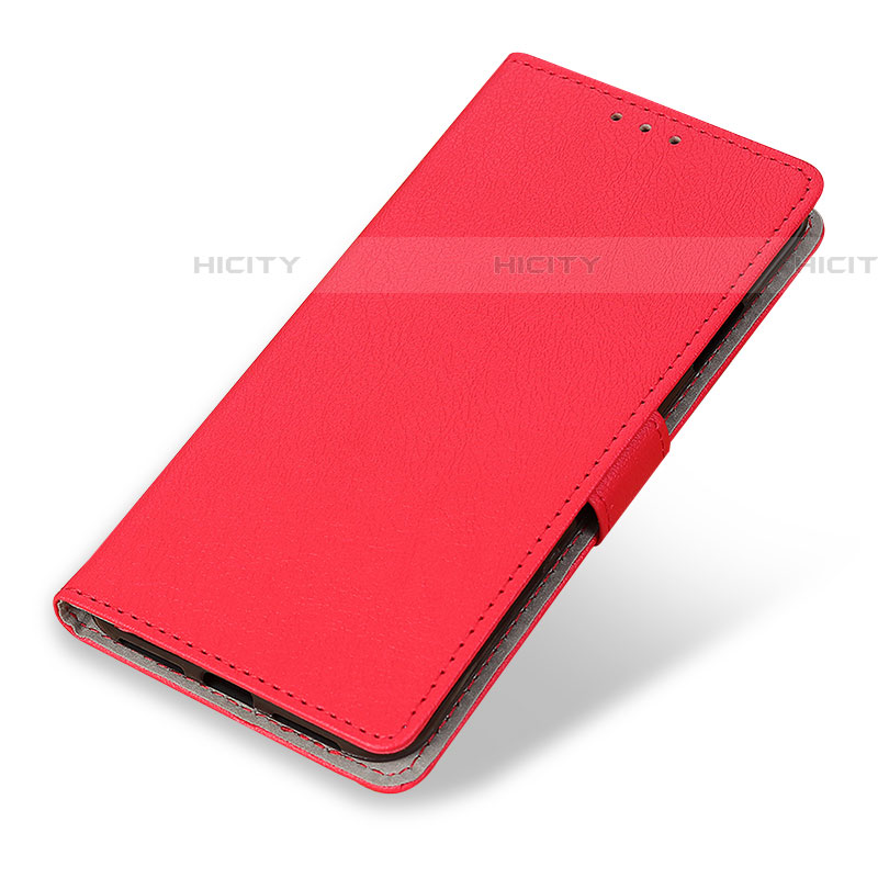 Custodia Portafoglio In Pelle Cover con Supporto M08L per Samsung Galaxy A03s Rosso