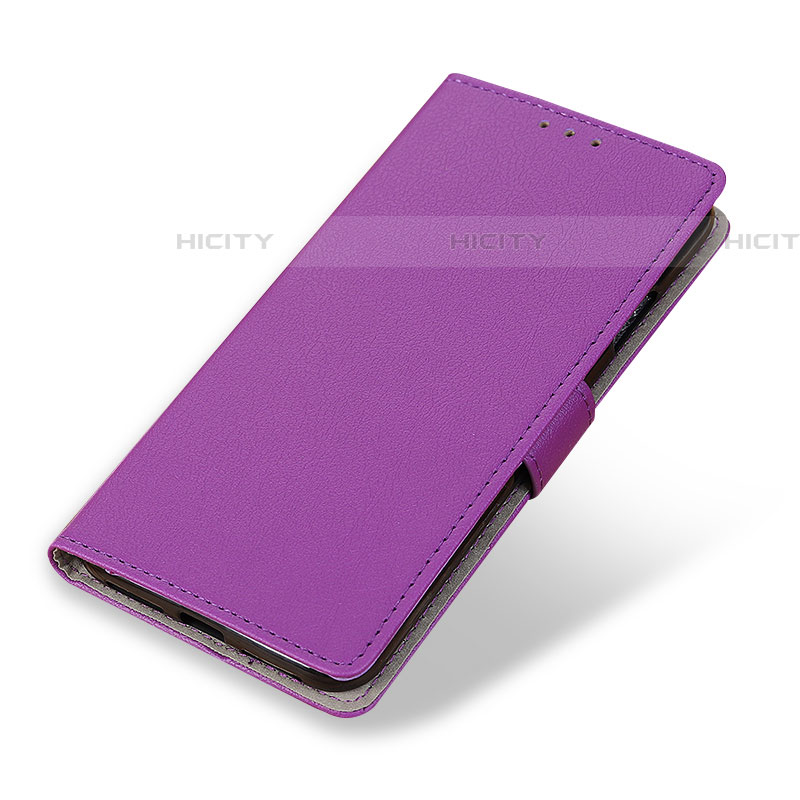 Custodia Portafoglio In Pelle Cover con Supporto M08L per Samsung Galaxy A03s Viola