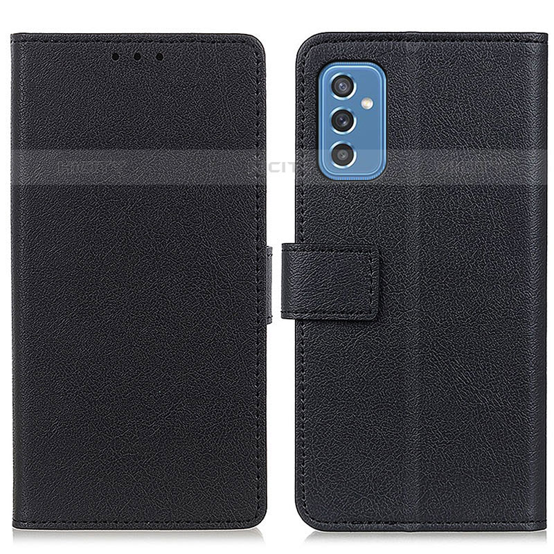 Custodia Portafoglio In Pelle Cover con Supporto M08L per Samsung Galaxy M52 5G Nero