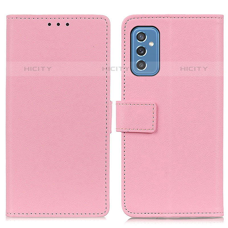 Custodia Portafoglio In Pelle Cover con Supporto M08L per Samsung Galaxy M52 5G Rosa