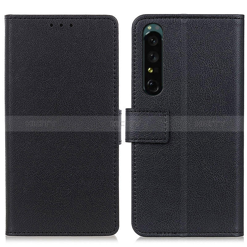 Custodia Portafoglio In Pelle Cover con Supporto M08L per Sony Xperia 1 IV