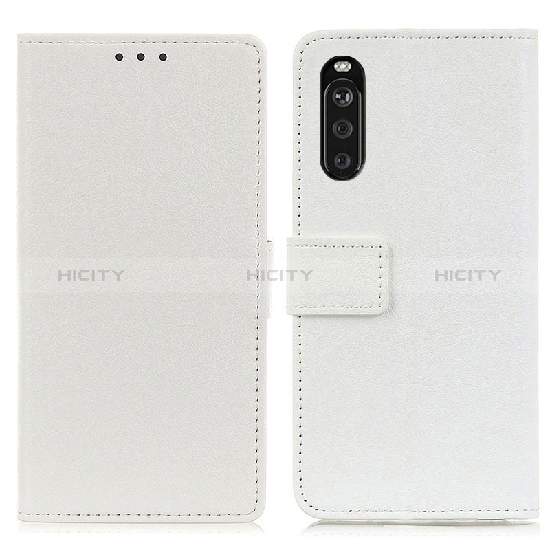 Custodia Portafoglio In Pelle Cover con Supporto M08L per Sony Xperia 10 III