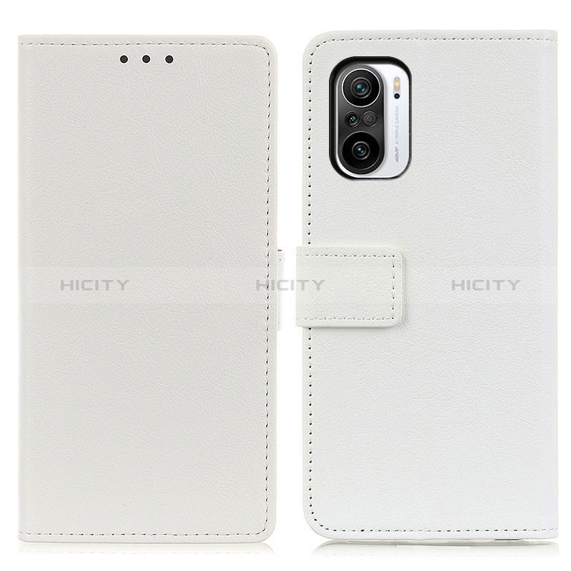 Custodia Portafoglio In Pelle Cover con Supporto M08L per Xiaomi Mi 11i 5G Bianco