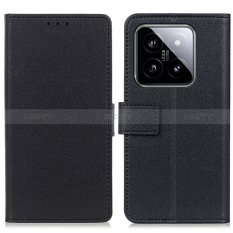 Custodia Portafoglio In Pelle Cover con Supporto M08L per Xiaomi Mi 14 Pro 5G Nero