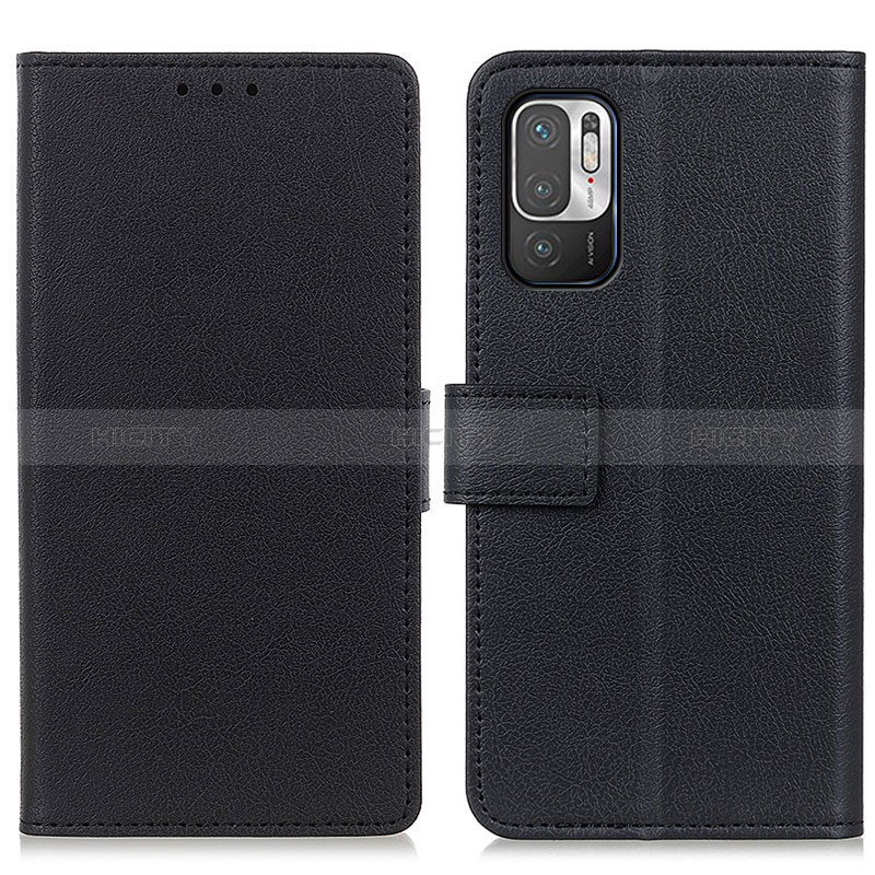 Custodia Portafoglio In Pelle Cover con Supporto M08L per Xiaomi POCO M3 Pro 5G Nero