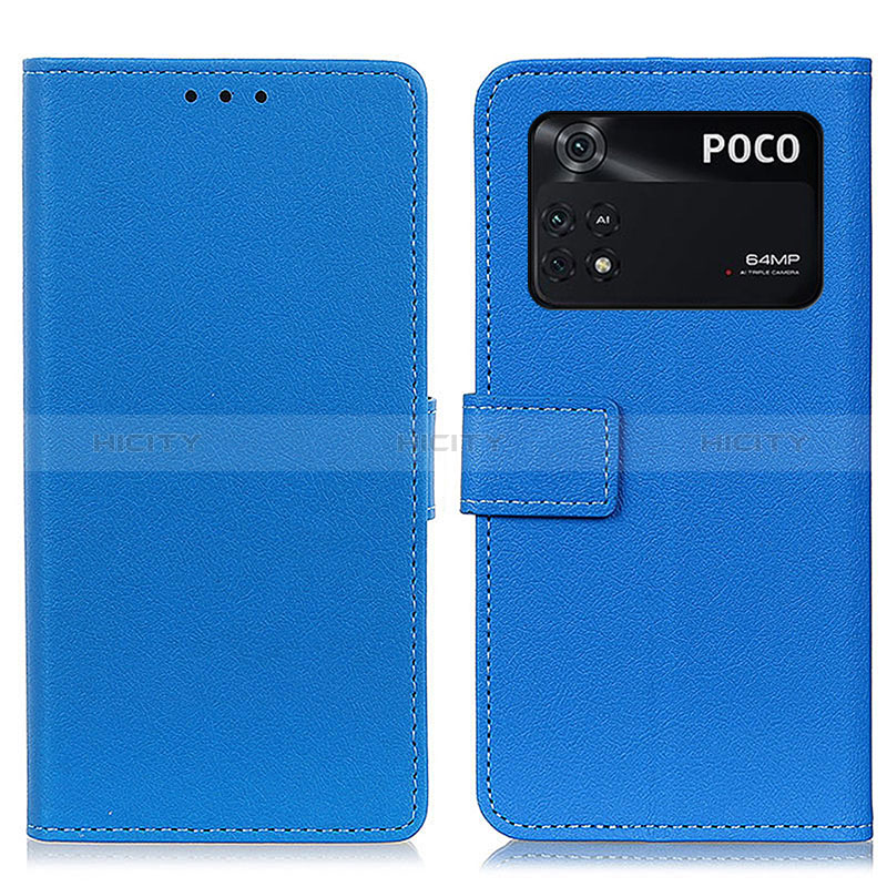 Custodia Portafoglio In Pelle Cover con Supporto M08L per Xiaomi Poco M4 Pro 4G