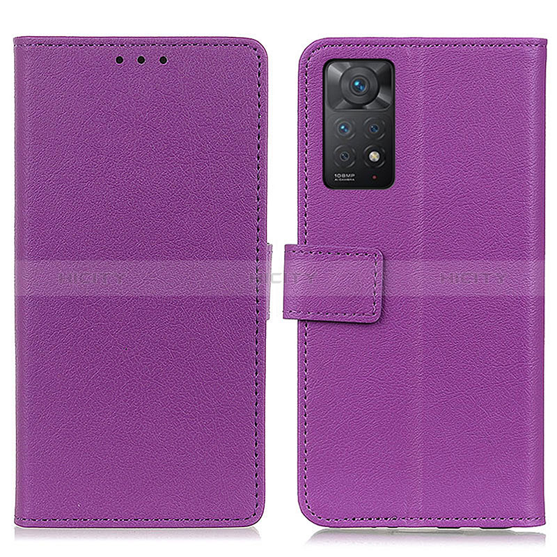 Custodia Portafoglio In Pelle Cover con Supporto M08L per Xiaomi Redmi Note 11 Pro 4G