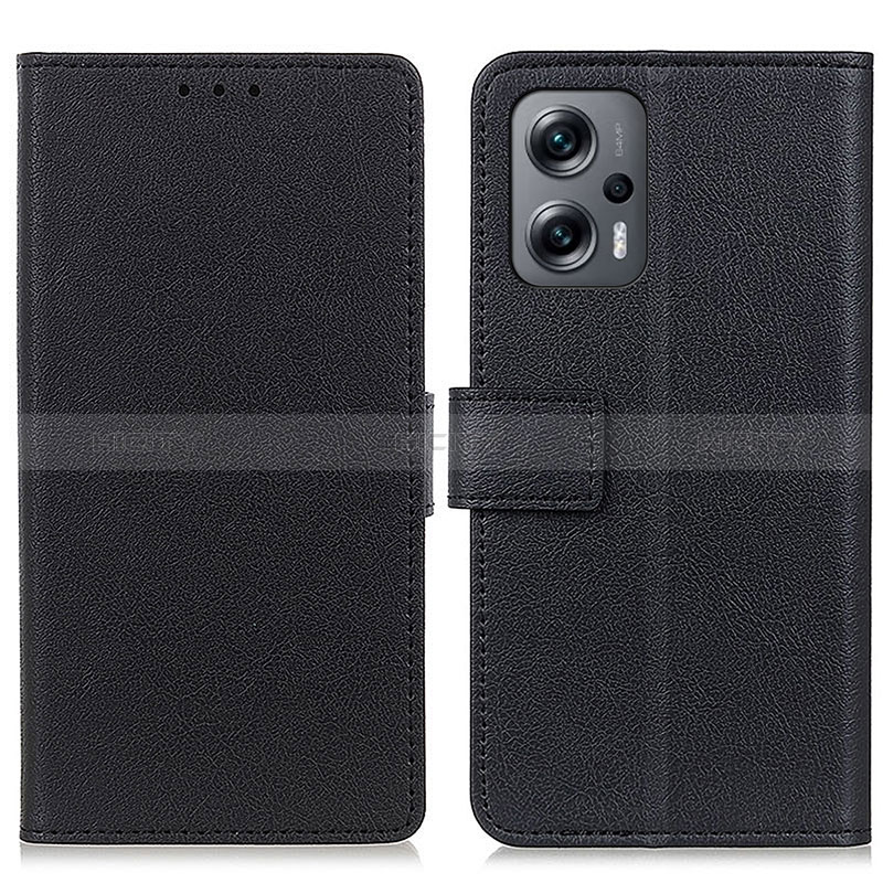 Custodia Portafoglio In Pelle Cover con Supporto M08L per Xiaomi Redmi Note 11T Pro 5G Nero