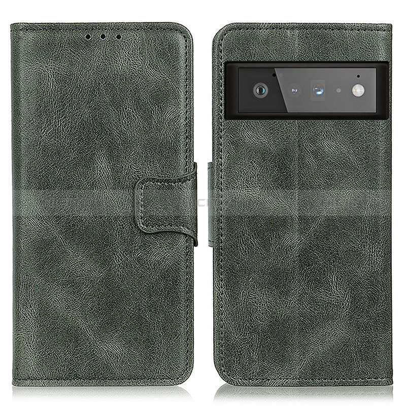 Custodia Portafoglio In Pelle Cover con Supporto M09L per Google Pixel 6 Pro 5G