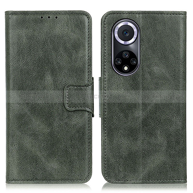 Custodia Portafoglio In Pelle Cover con Supporto M09L per Huawei Honor 50 5G Verde