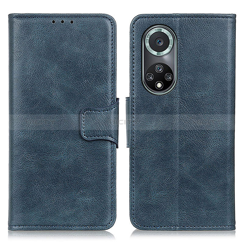 Custodia Portafoglio In Pelle Cover con Supporto M09L per Huawei Honor 50 Pro 5G Blu