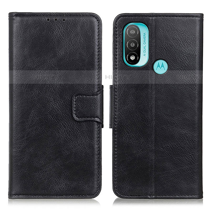 Custodia Portafoglio In Pelle Cover con Supporto M09L per Motorola Moto E40 Nero