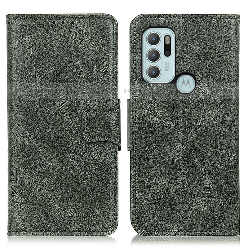 Custodia Portafoglio In Pelle Cover con Supporto M09L per Motorola Moto G60s