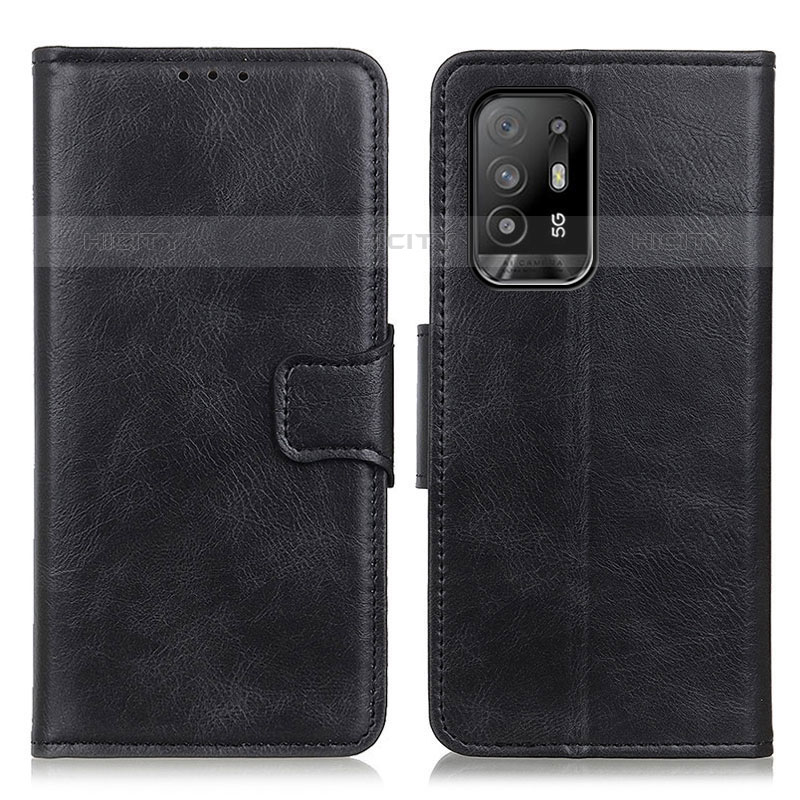 Custodia Portafoglio In Pelle Cover con Supporto M09L per Oppo A94 5G Nero