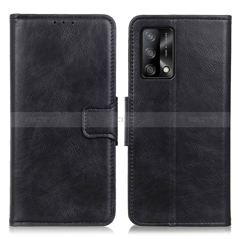 Custodia Portafoglio In Pelle Cover con Supporto M09L per Oppo F19 Nero