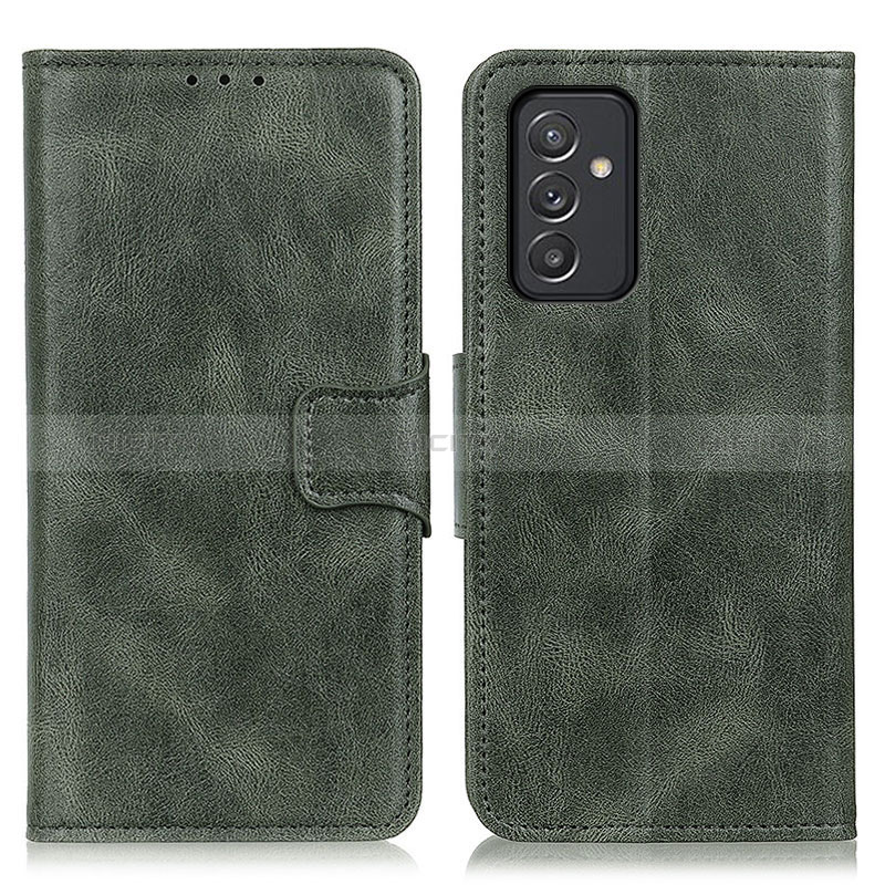 Custodia Portafoglio In Pelle Cover con Supporto M09L per Samsung Galaxy A15 4G Verde