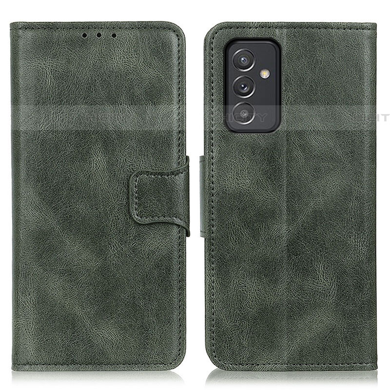 Custodia Portafoglio In Pelle Cover con Supporto M09L per Samsung Galaxy A34 5G Verde