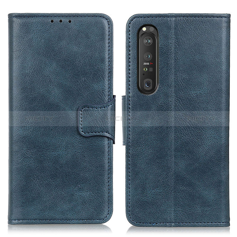 Custodia Portafoglio In Pelle Cover con Supporto M09L per Sony Xperia 1 III