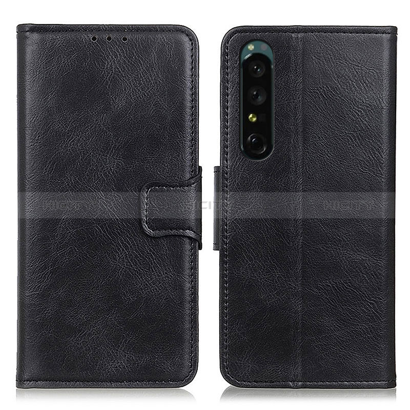 Custodia Portafoglio In Pelle Cover con Supporto M09L per Sony Xperia 1 IV SO-51C