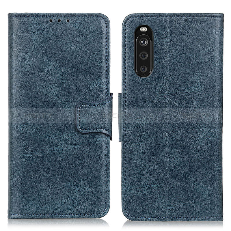 Custodia Portafoglio In Pelle Cover con Supporto M09L per Sony Xperia 10 III SO-52B