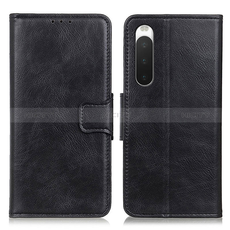 Custodia Portafoglio In Pelle Cover con Supporto M09L per Sony Xperia 10 IV SO-52C