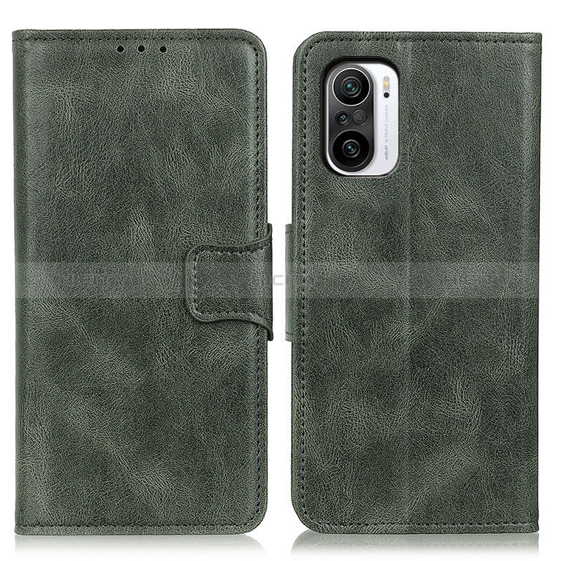 Custodia Portafoglio In Pelle Cover con Supporto M09L per Xiaomi Mi 11X 5G Verde