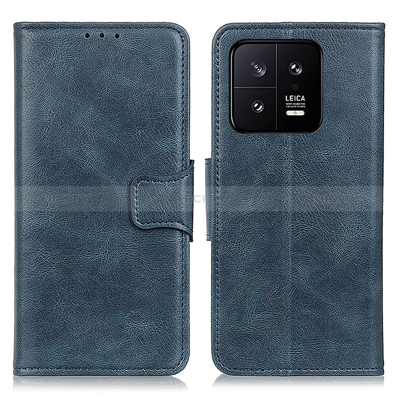 Custodia Portafoglio In Pelle Cover con Supporto M09L per Xiaomi Mi 13 5G Blu