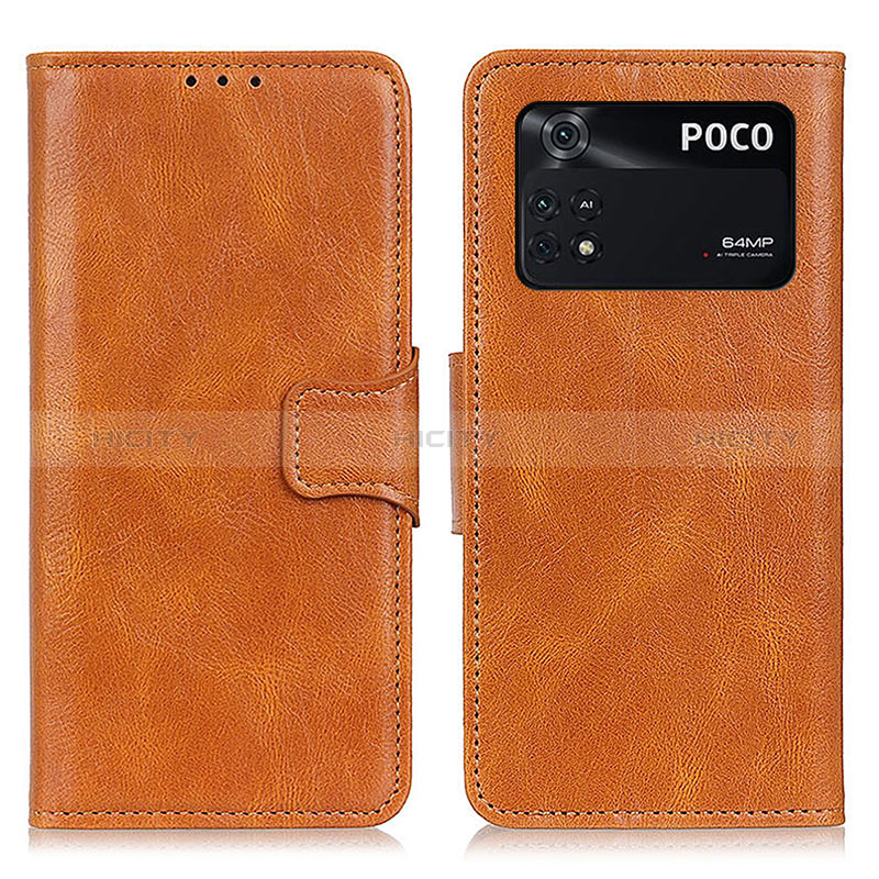 Custodia Portafoglio In Pelle Cover con Supporto M09L per Xiaomi Poco M4 Pro 4G