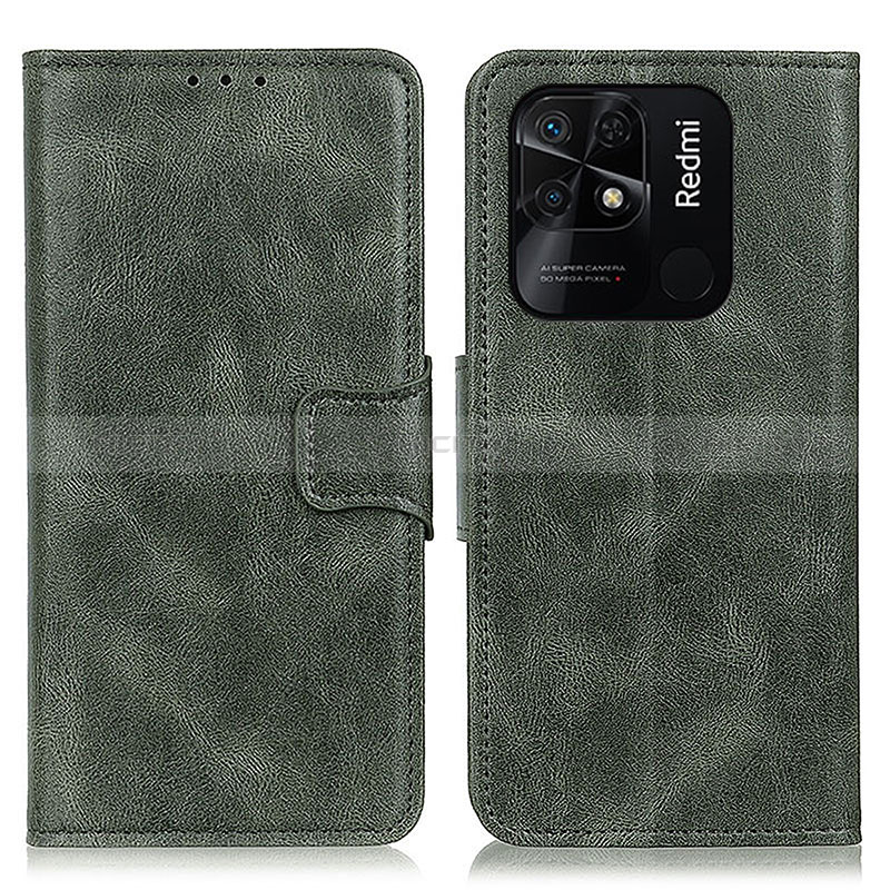 Custodia Portafoglio In Pelle Cover con Supporto M09L per Xiaomi Redmi 10 India