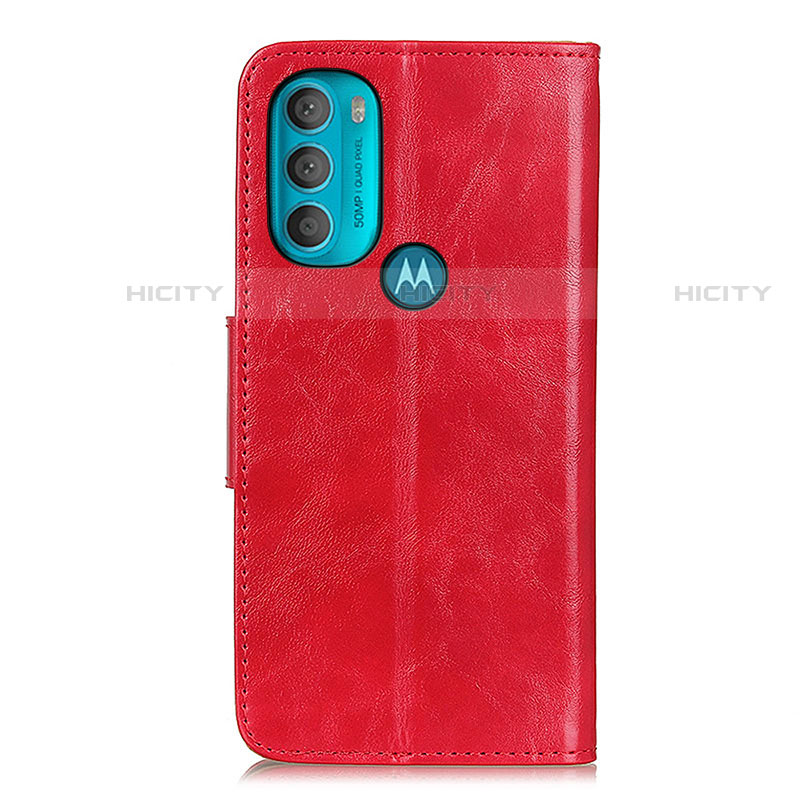 Custodia Portafoglio In Pelle Cover con Supporto M10L per Motorola Moto G71 5G