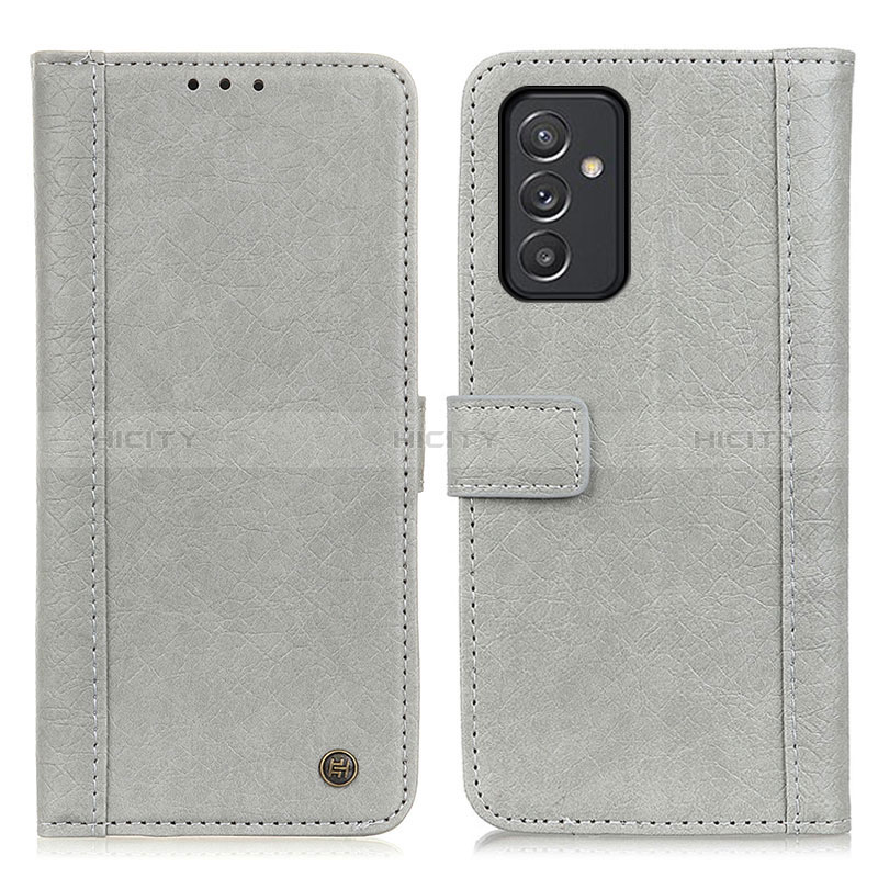 Custodia Portafoglio In Pelle Cover con Supporto M10L per Samsung Galaxy A35 5G Grigio