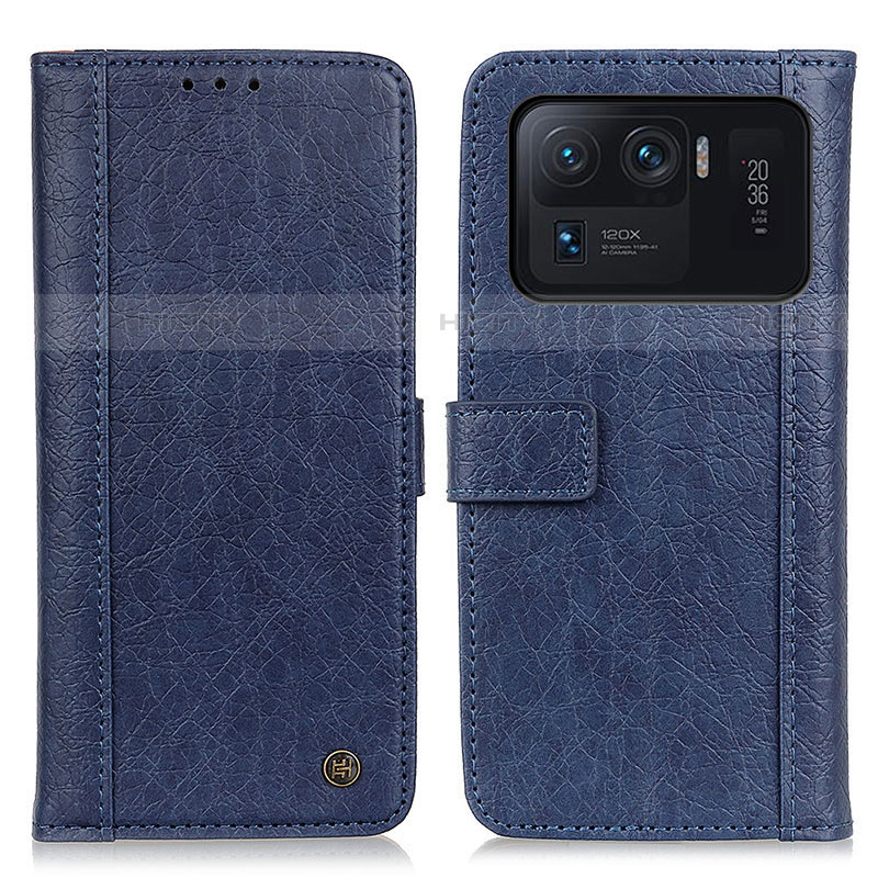 Custodia Portafoglio In Pelle Cover con Supporto M10L per Xiaomi Mi 11 Ultra 5G Blu