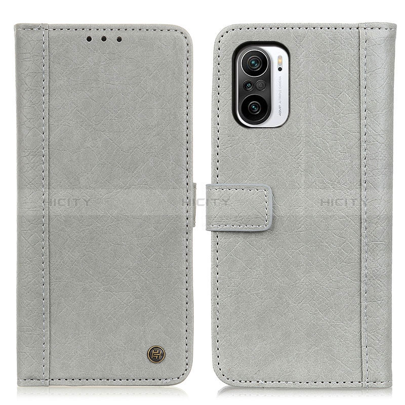 Custodia Portafoglio In Pelle Cover con Supporto M10L per Xiaomi Mi 11X 5G Grigio