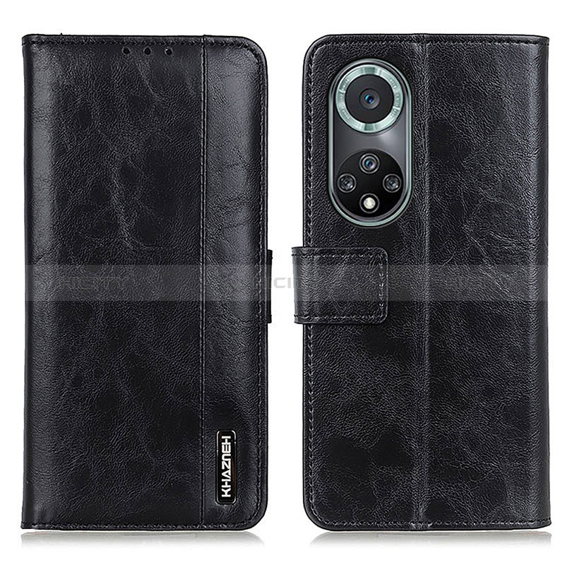 Custodia Portafoglio In Pelle Cover con Supporto M11L per Huawei Honor 50 Pro 5G Nero