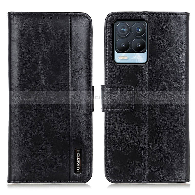 Custodia Portafoglio In Pelle Cover con Supporto M11L per Realme 8 4G Nero