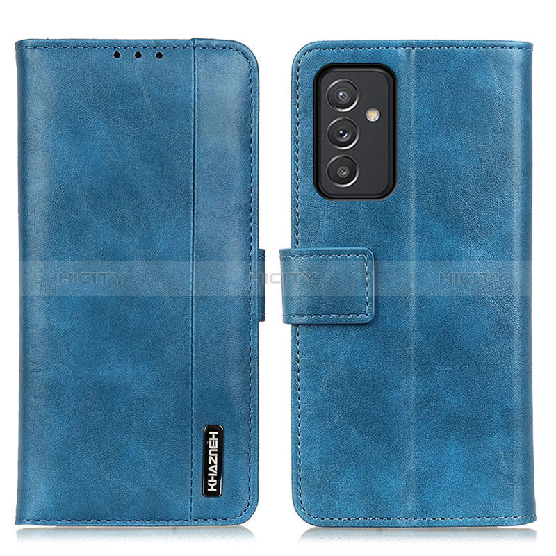 Custodia Portafoglio In Pelle Cover con Supporto M11L per Samsung Galaxy A15 4G Blu