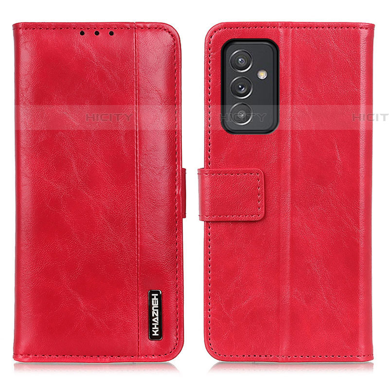 Custodia Portafoglio In Pelle Cover con Supporto M11L per Samsung Galaxy A82 5G Rosso