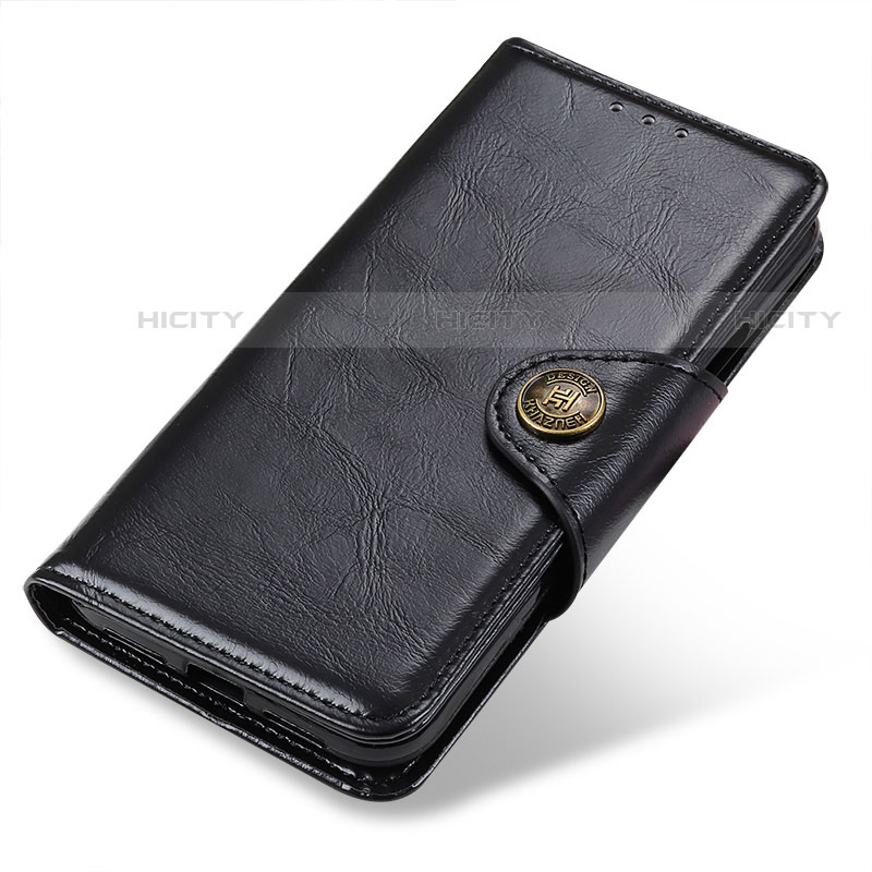 Custodia Portafoglio In Pelle Cover con Supporto M12L per Motorola Moto Edge S30 5G Nero