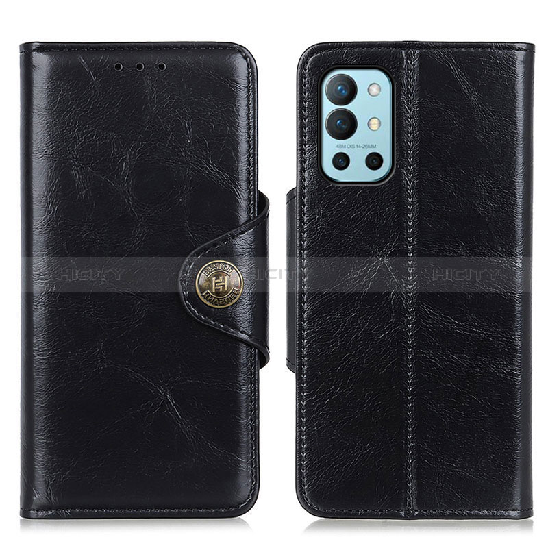 Custodia Portafoglio In Pelle Cover con Supporto M12L per OnePlus 9R 5G Nero