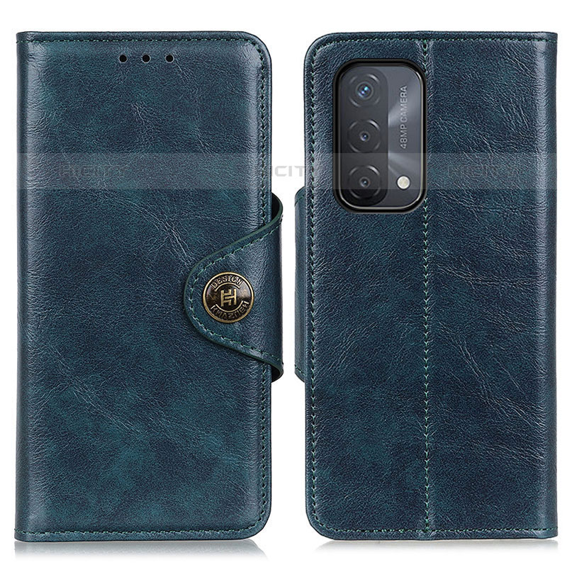 Custodia Portafoglio In Pelle Cover con Supporto M12L per OnePlus Nord N200 5G Blu